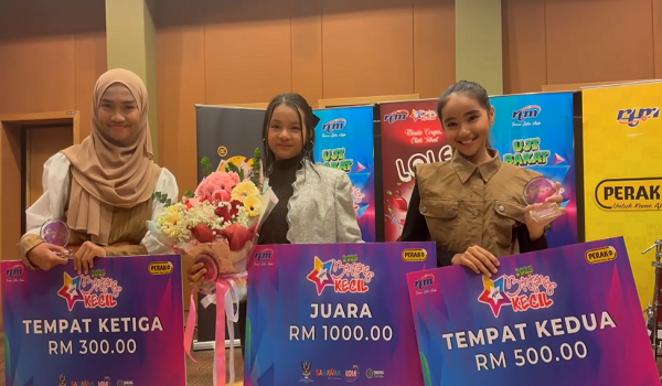Putri Nordanisya Hafirra juara Bintang Kecil Negeri Perak